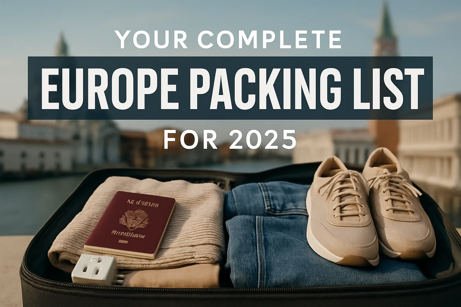 what to pack for europe trip