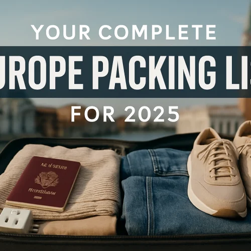 what to pack for europe trip